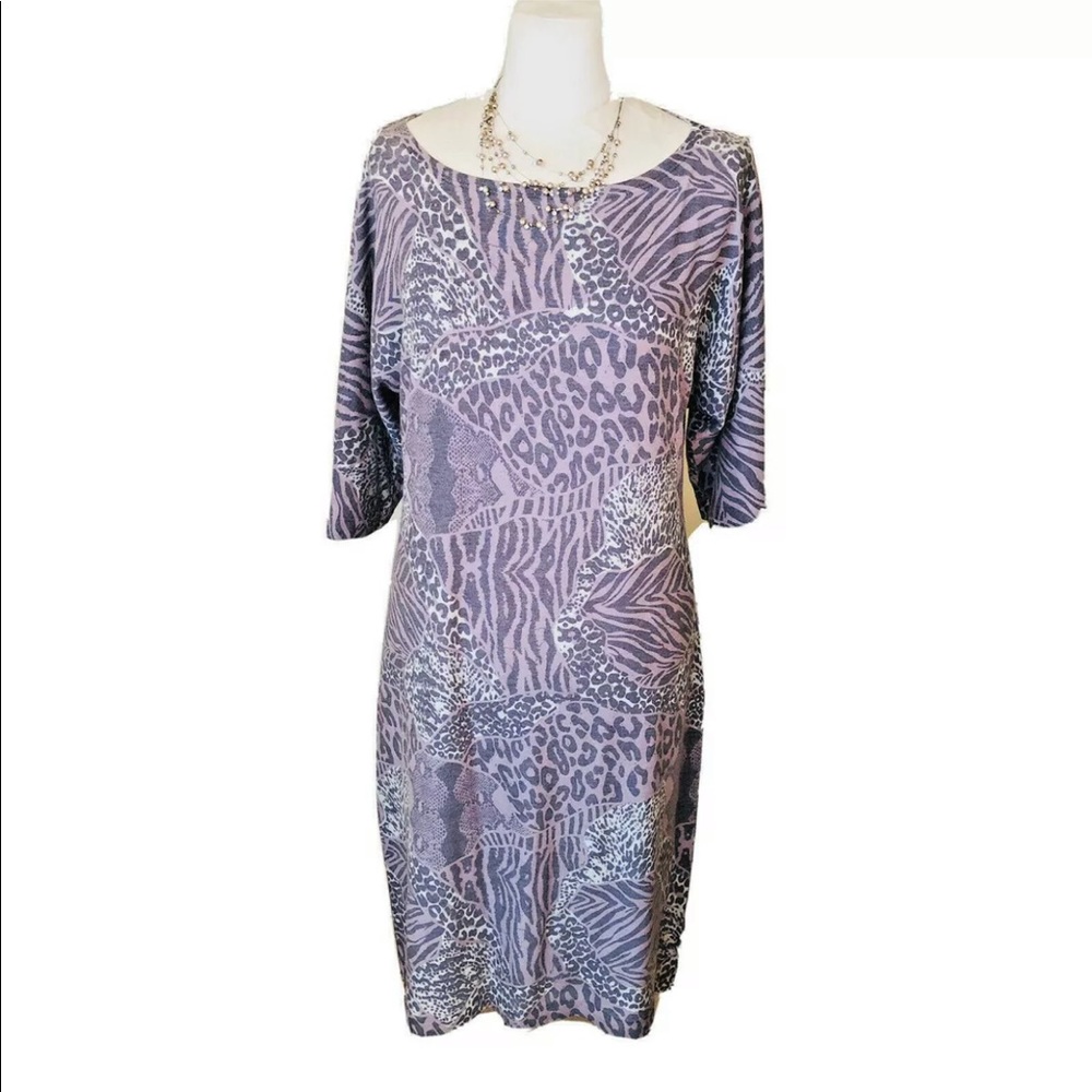 Nally Millie Animal Print Dress Size XL